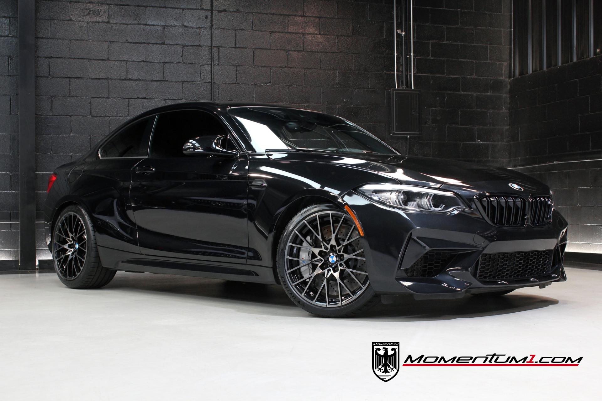 Black Sapphire Metallic 2019 BMW M2 Competition RWD Coupe Rear-Wheel Drive 7-Speed Automatic