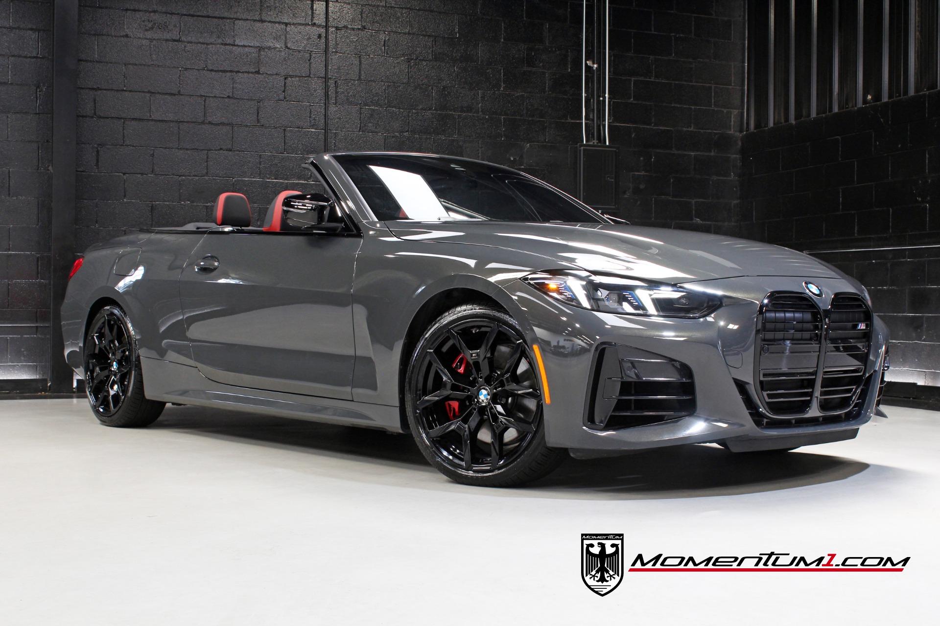 Gray (Dravit Grey Metallic) 2026 BMW 4 Series Convertible Rear-Wheel Drive 8-Speed Automatic
