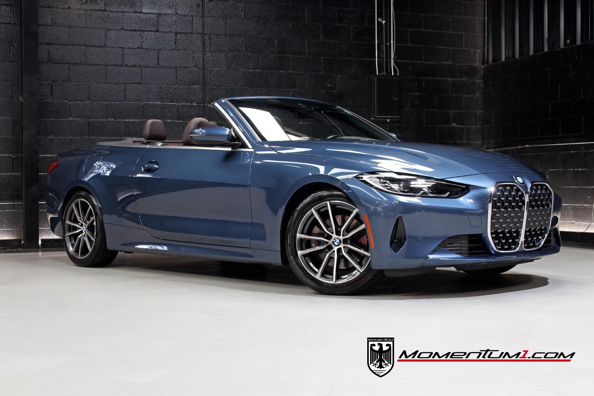 Arctic Race Blue Metallic 2023 BMW 4 Series Convertible Rear-Wheel Drive 8-Speed Automatic