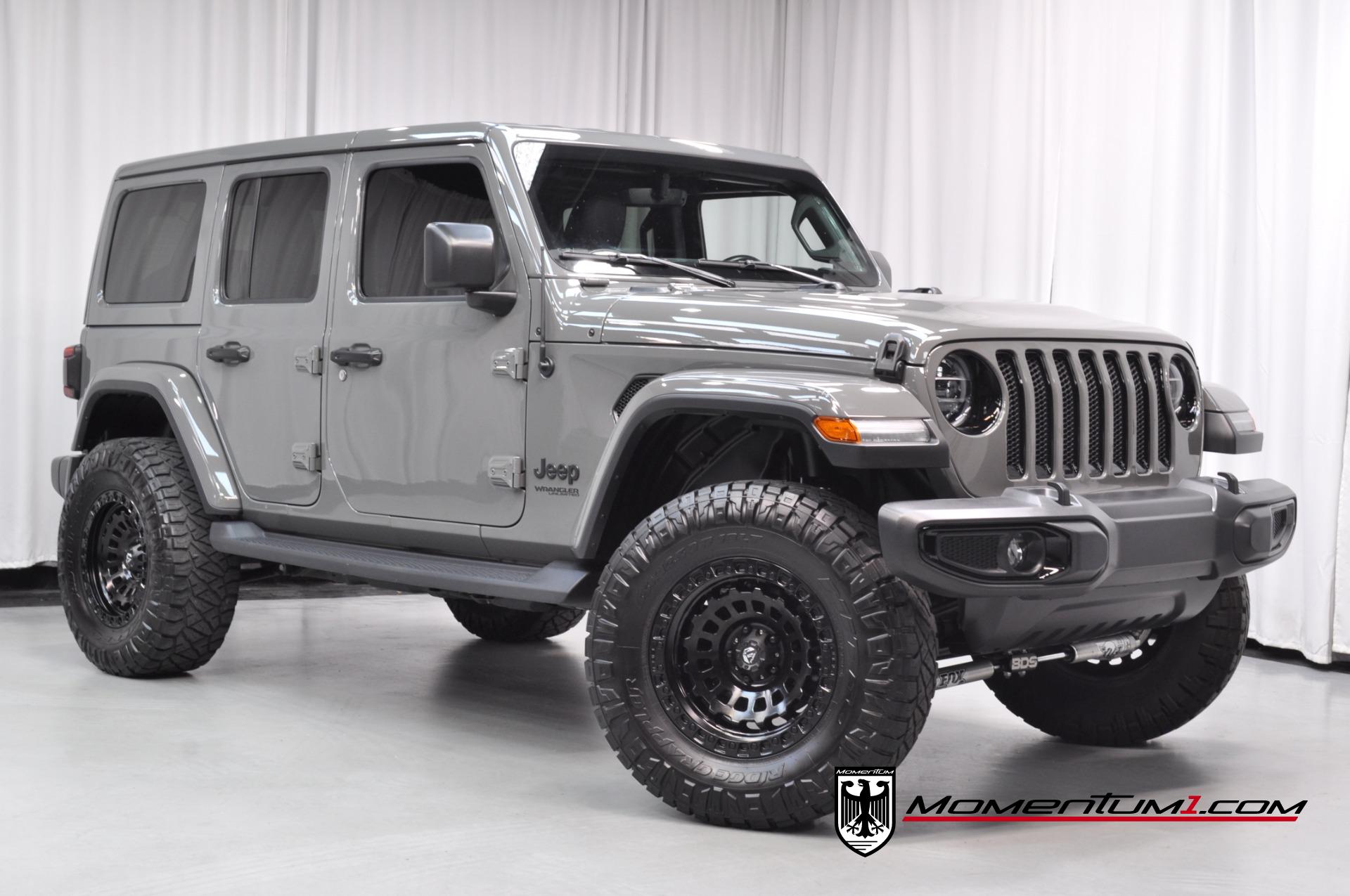 Used 2020 Jeep Wrangler Unlimited Sahara Altitude For Sale (Sold) |  Momentum Motorcars Inc Stock #137769