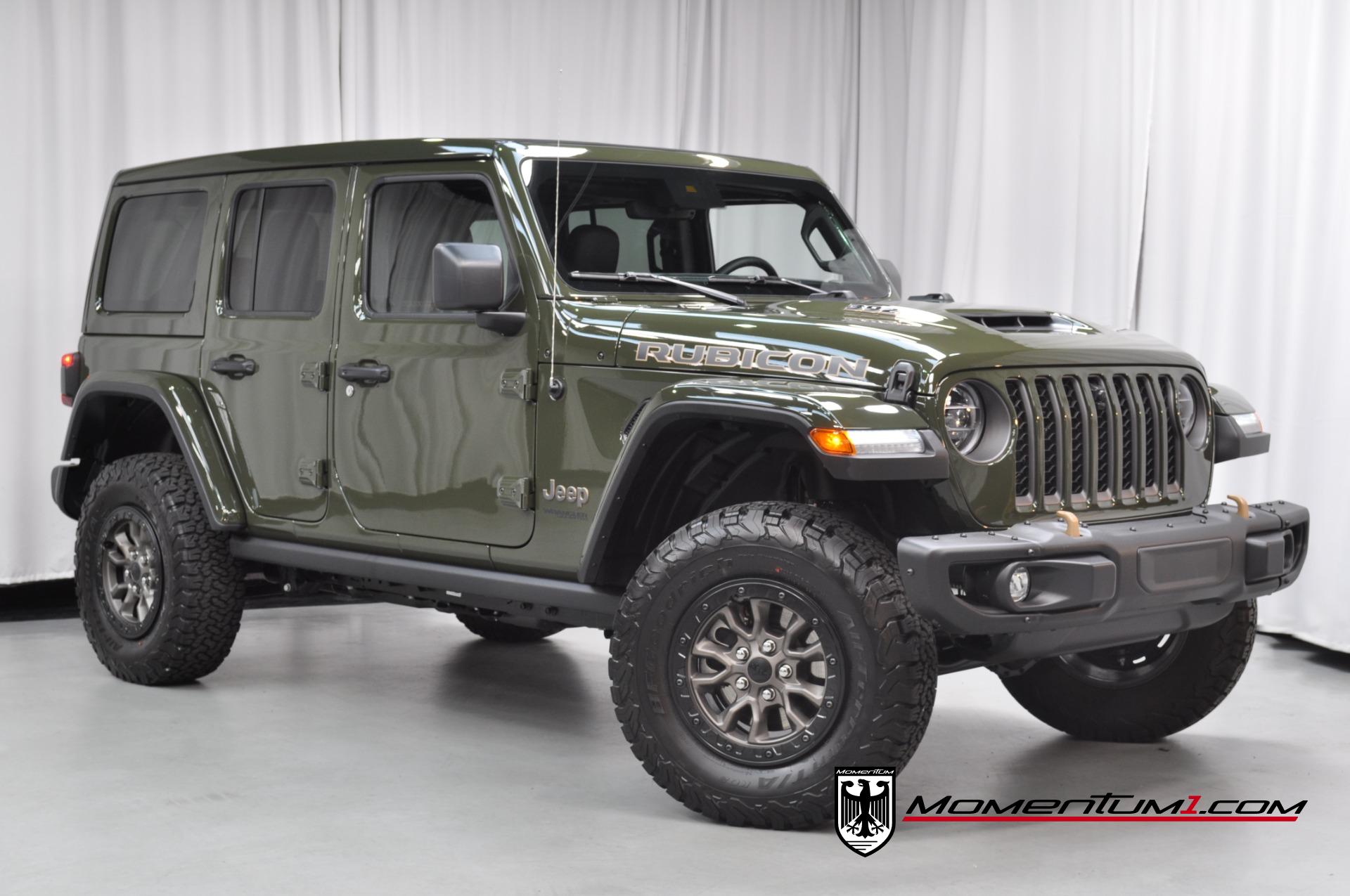 Used 2021 Jeep Wrangler Unlimited Rubicon 392 Skyview Roof For Sale (Sold)  | Momentum Motorcars Inc Stock #858865