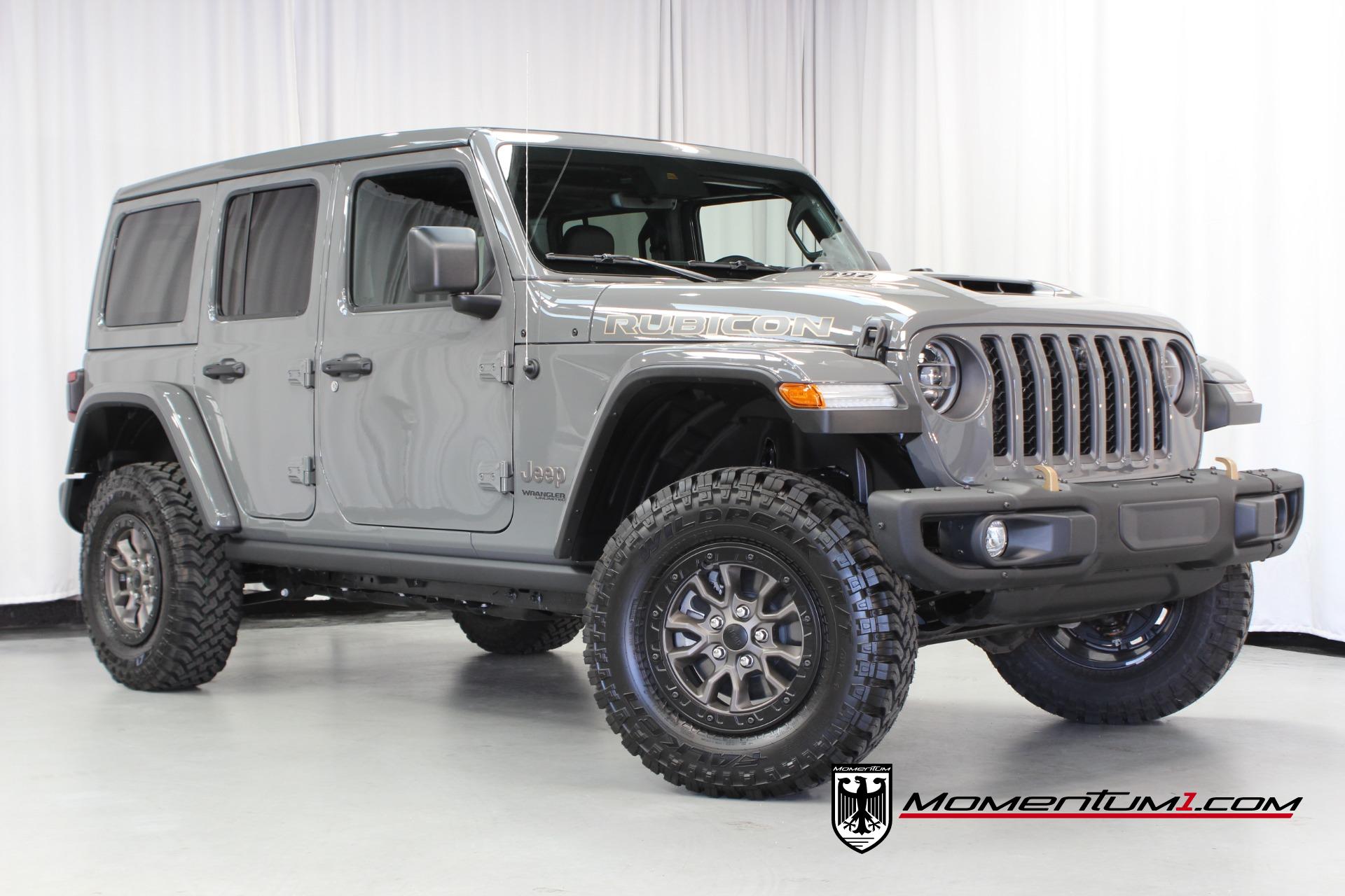 Used 2022 Jeep Wrangler Unlimited Rubicon 392 Skyview Roof For Sale (Sold)  | Momentum Motorcars Inc Stock #111864