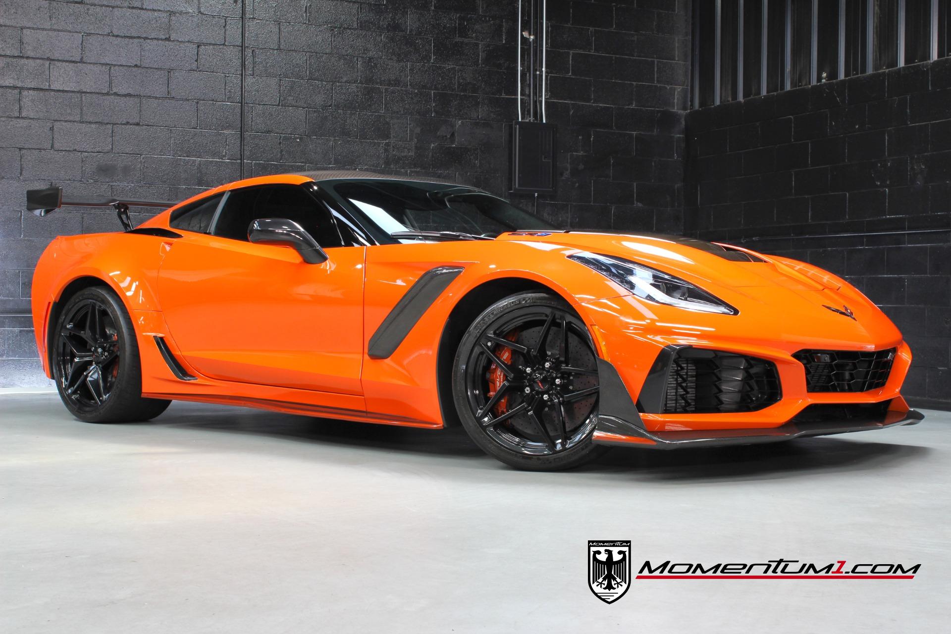 Used 2019 Chevrolet Corvette ZR1 Sebring Orange Design Package For Sale ...