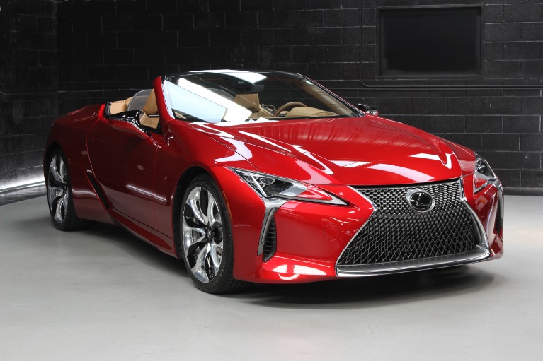 【非売品】Lexus LC500 Convertible 赤 2021 Lexus LC500 Convertible