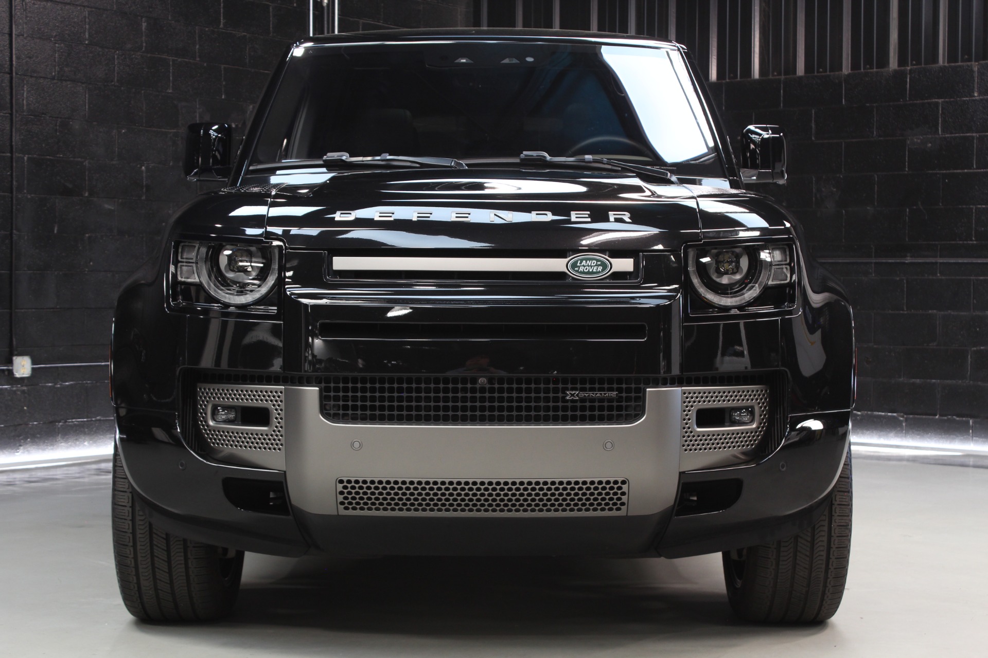 Für Land Rover Defender 110 20-22 Aluminiumlegierung Schwarz Auto