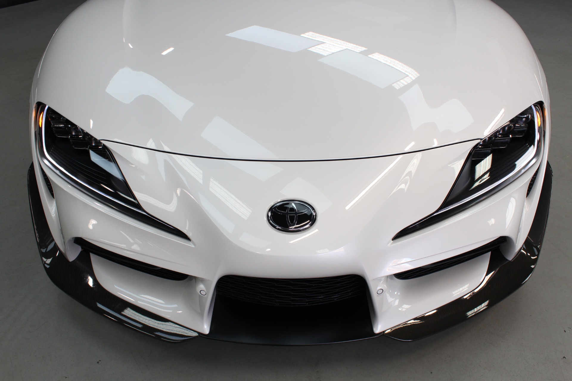 GRスープラ A90 A91 純正サイドガーニッシュホワイト※研磨済 Used 2022 Toyota GR Supra A91-CF Edition Driver Assist Package For