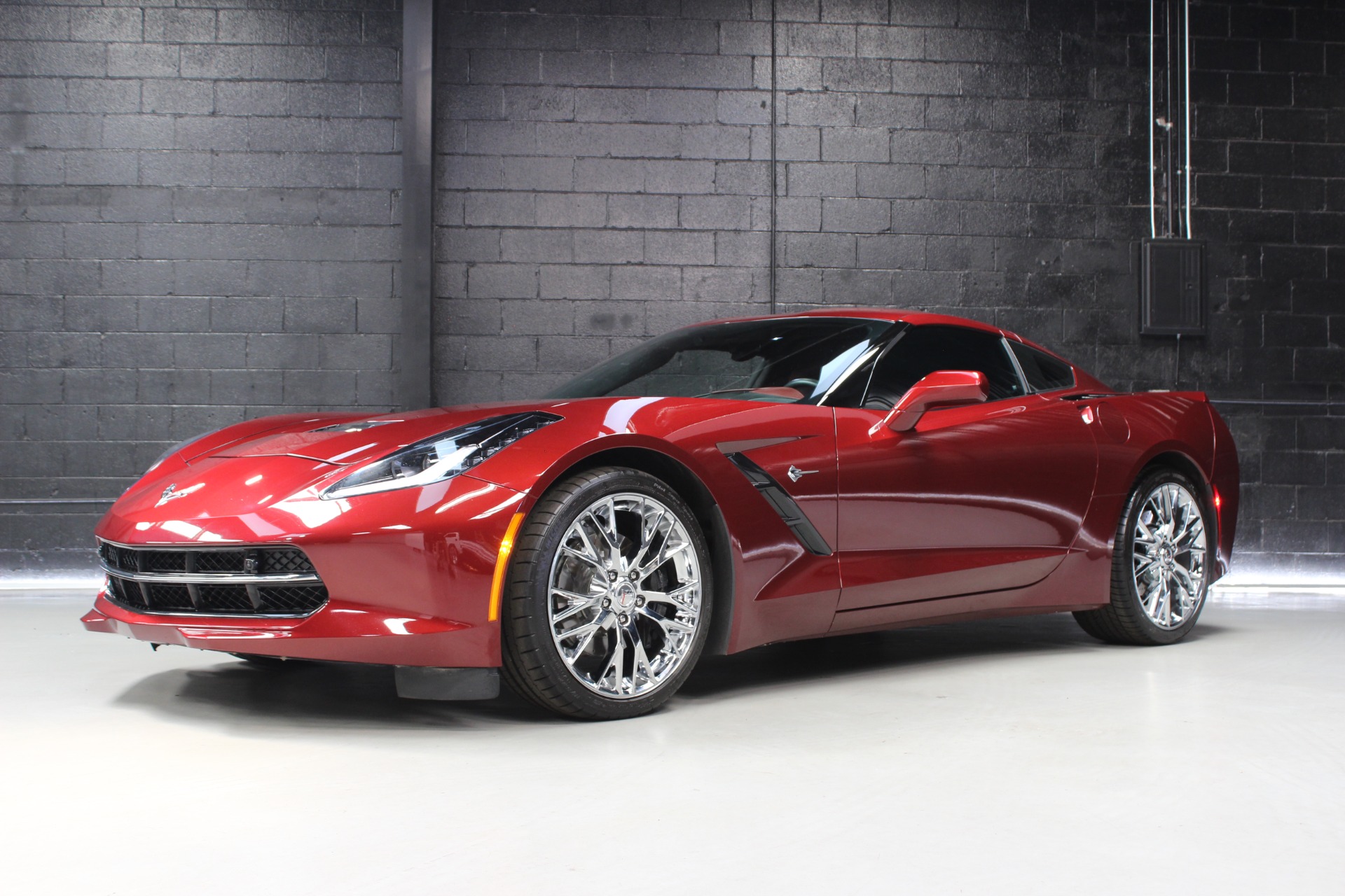Used 2016 Chevrolet Corvette Stingray Z51 3LT Spice Red Design