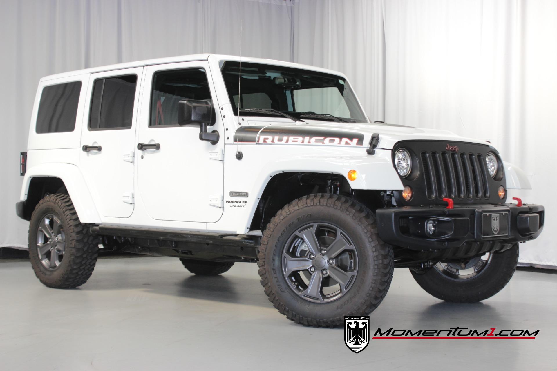 Used 2018 Jeep Wrangler JK Unlimited Rubicon Recon For Sale (Sold) |  Momentum Motorcars Inc Stock #845221