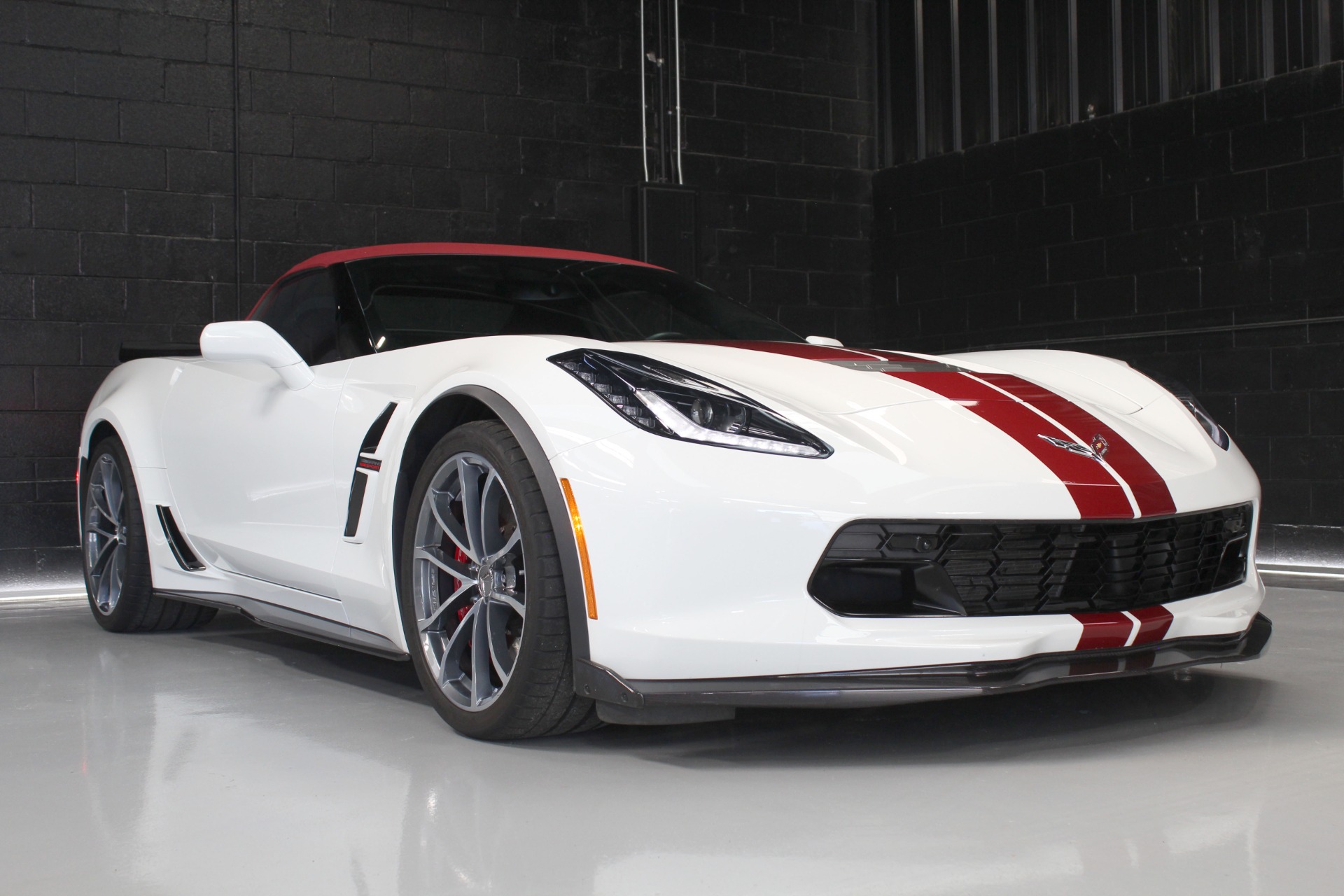 Used 2017 Chevrolet Corvette Grand Sport 3LT Convertible Spice Red