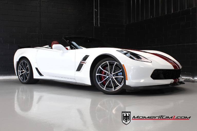Used 2017 Chevrolet Corvette Grand Sport 3LT Convertible Spice Red