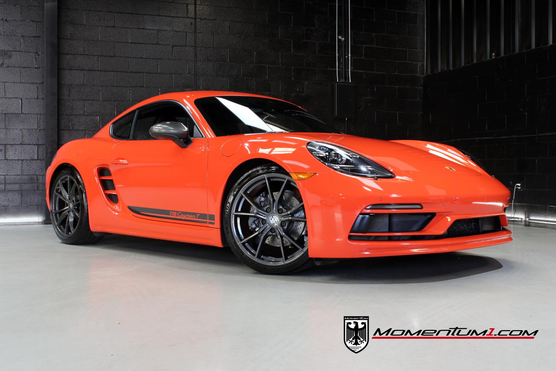Used 2021 Porsche 718 Cayman T Sportdesign Package 6-Speed Manual