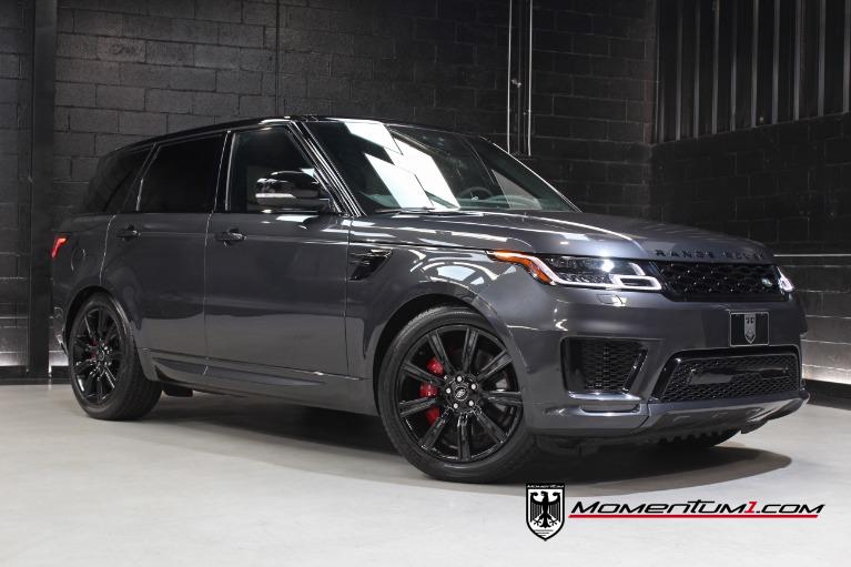 Used 2022 Land Rover Range Rover Sport HST Black Exterior Package for sale $57,904 at Momentum Motorcars Inc in Marietta GA