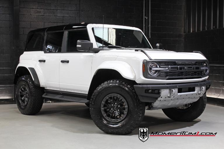 Used 2024 Ford Bronco Raptor Blue Recaro Leather Seats w/ Carbon Fiber Trim for sale $74,806 at Momentum Motorcars Inc in Marietta GA