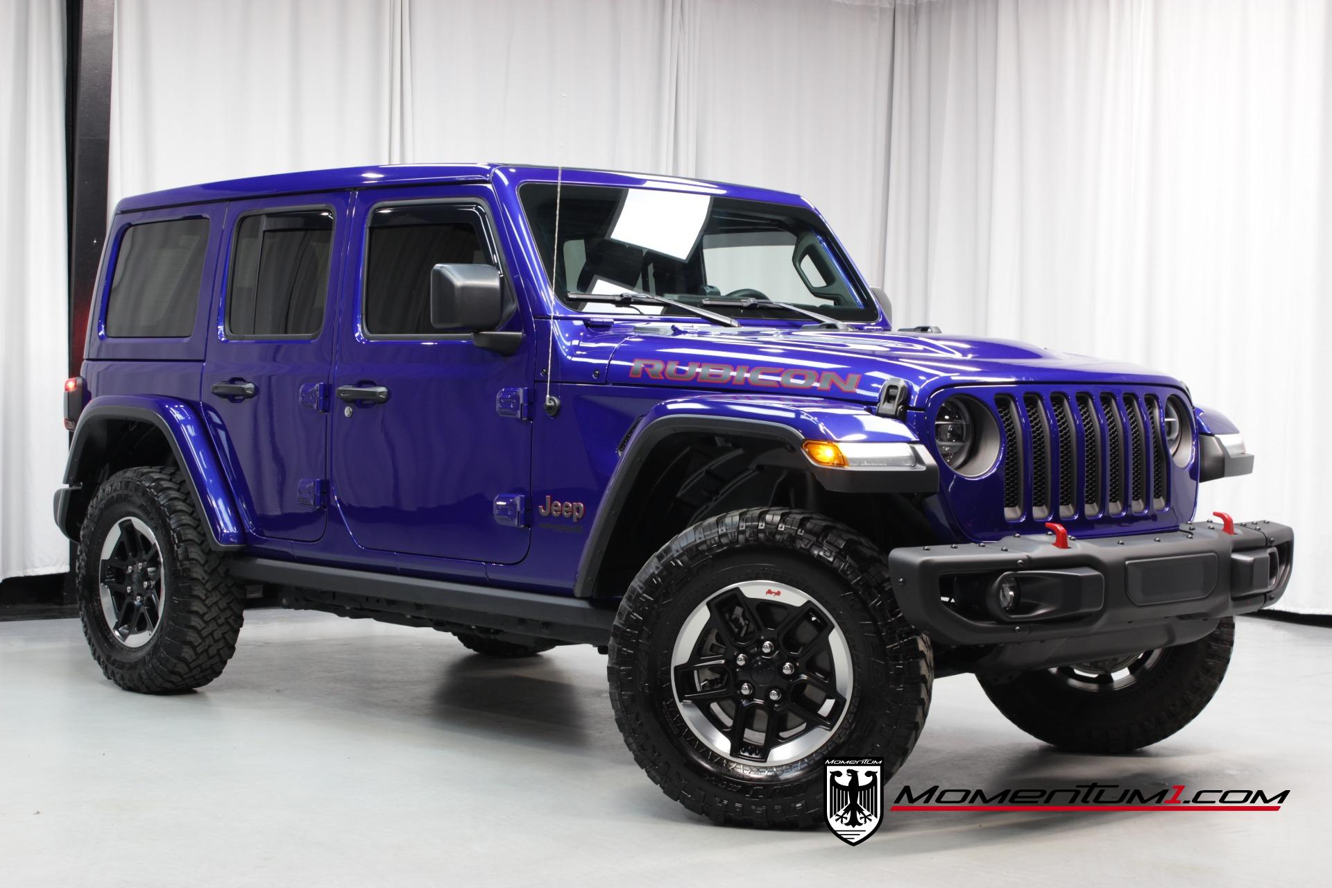 Used 2020 Jeep Wrangler Unlimited Rubicon For Sale (Sold) | Momentum  Motorcars Inc Stock #178006