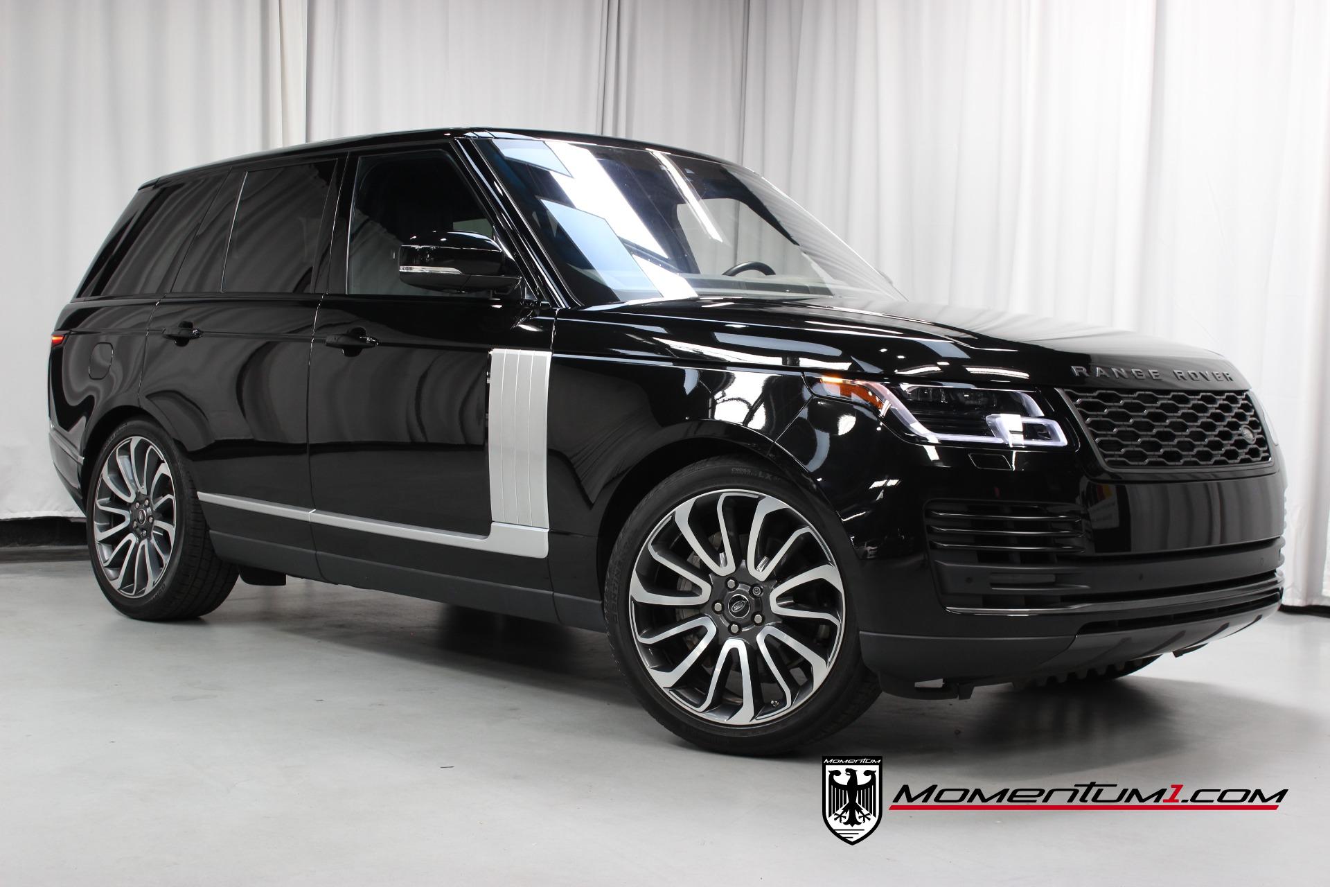 Used 2018 Land Rover Range Rover For Sale (Sold) Momentum Motorcars